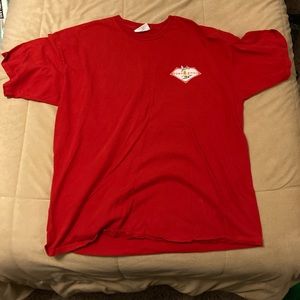 Jack surfboard red t-shirt size xl